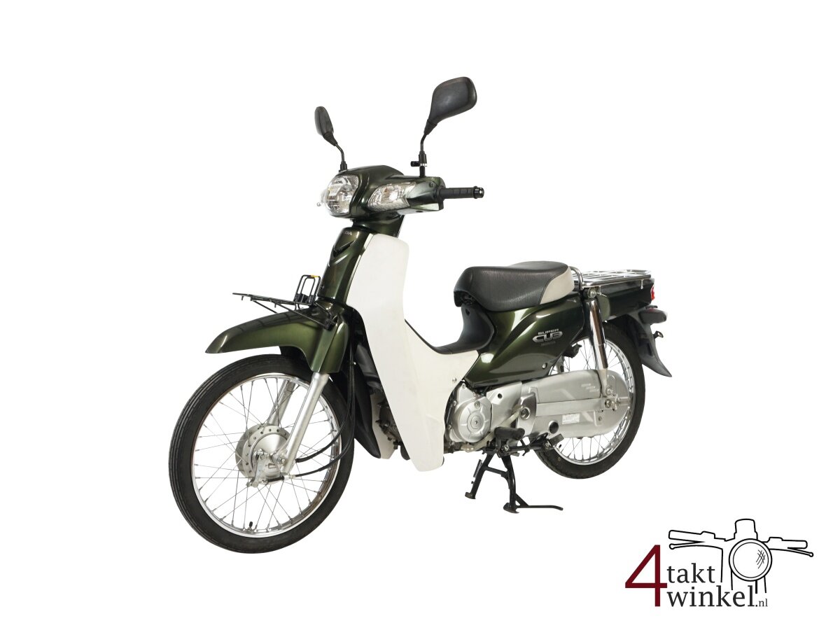 VERKOCHT ! Honda C50 2012, groen, 16505km