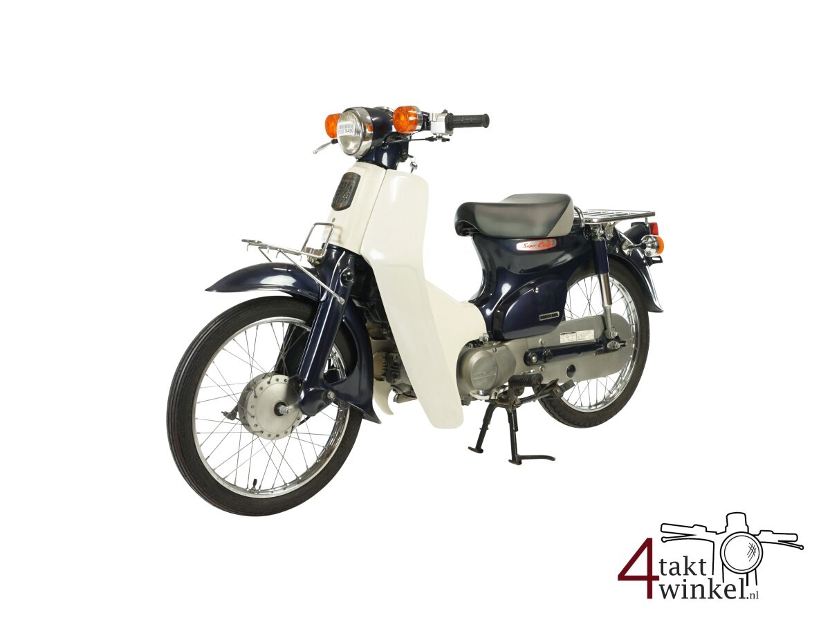 VERKOCHT ! Honda C50 NT, donker blauw, 16149km. Met Kenteken !