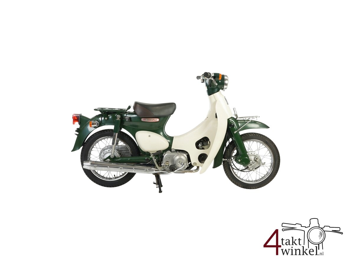 Verkocht ! Honda C50 Little cub, groen, 14880km