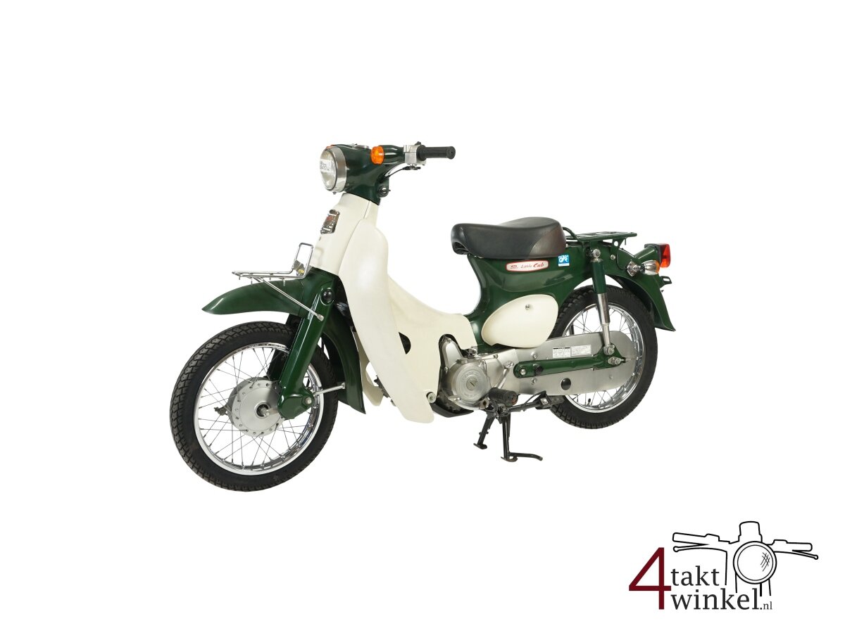 Verkocht ! Honda C50 Little cub, groen, 14880km