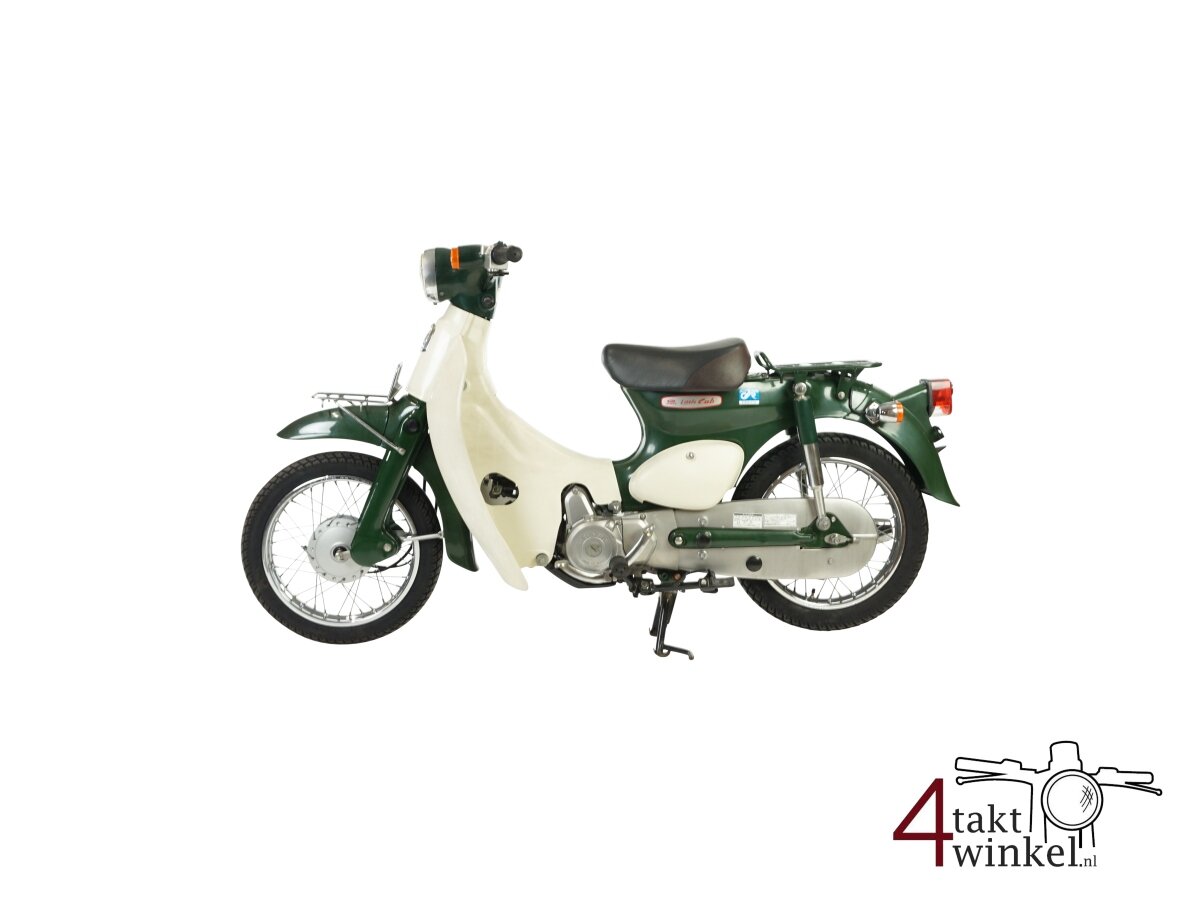 Verkocht ! Honda C50 Little cub, groen, 14880km