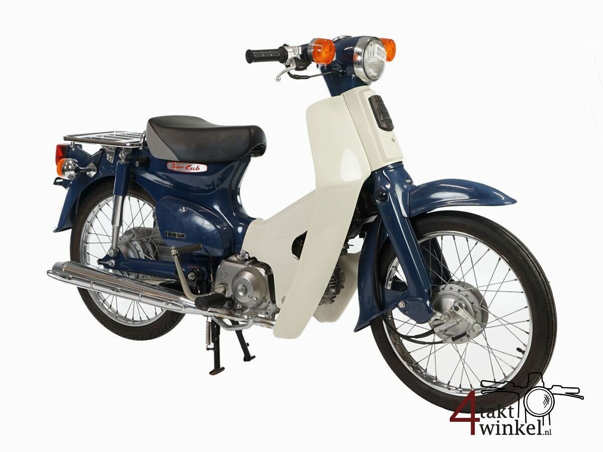 VERKOCHT  ! Honda C50 NT, blauw, 647km. Met kenteken !