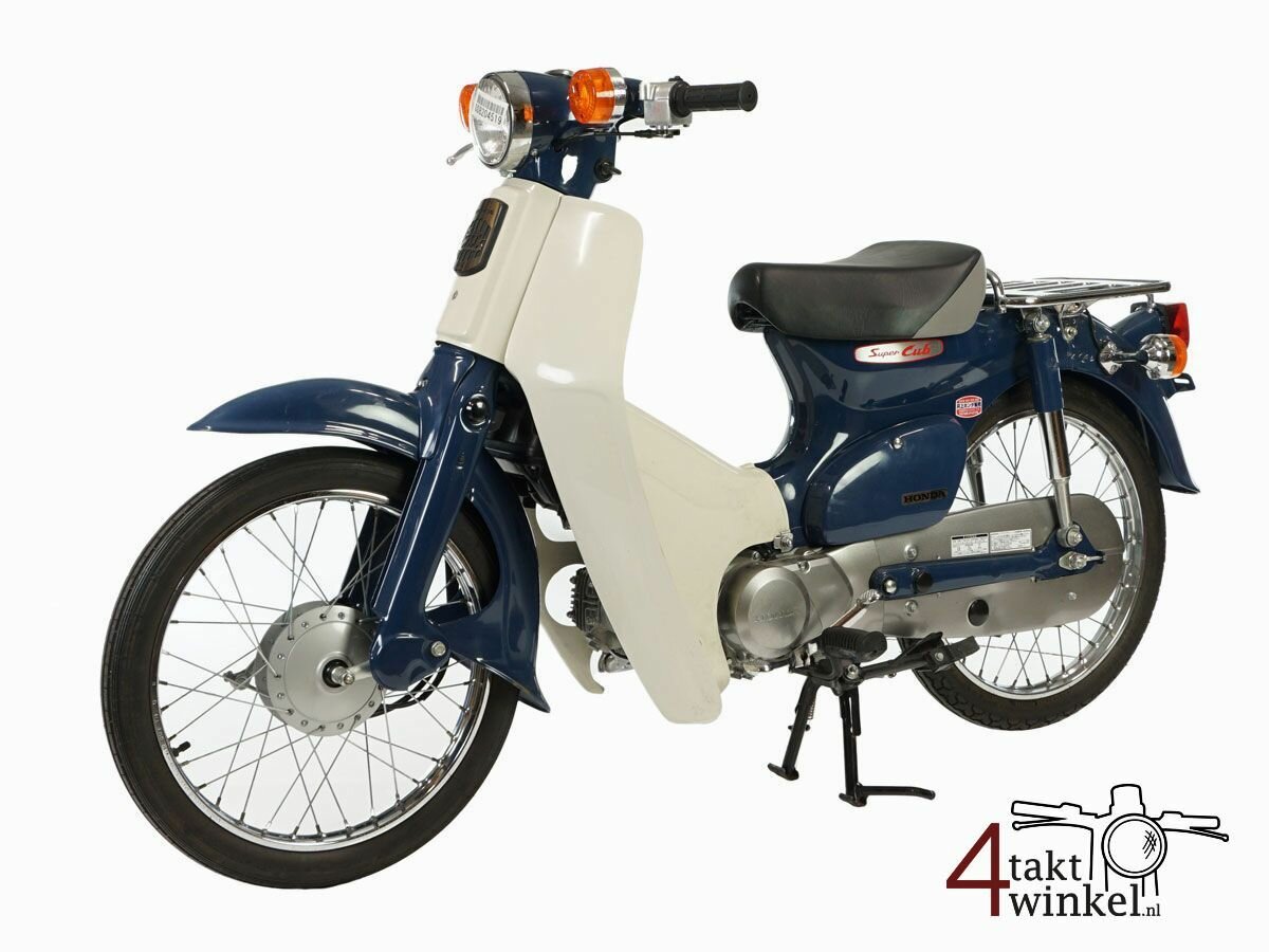 VERKOCHT  ! Honda C50 NT, blauw, 647km. Met kenteken !