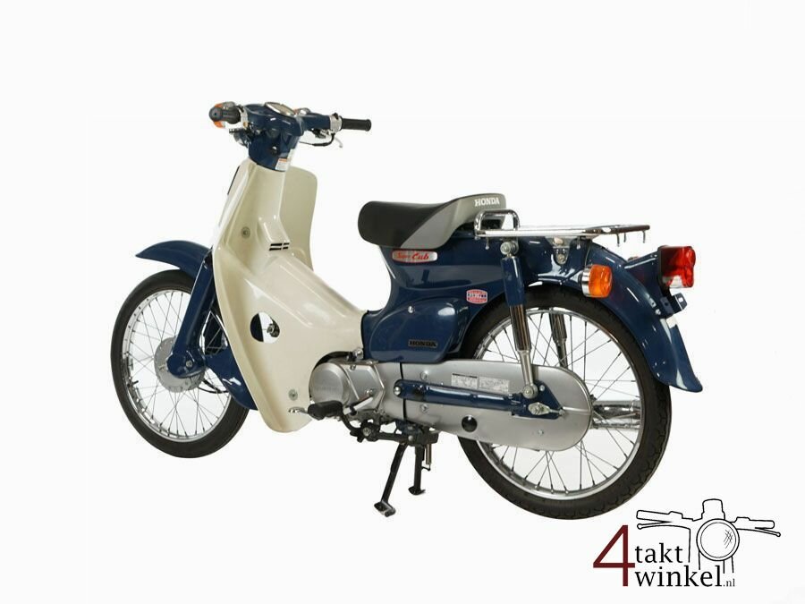 VERKOCHT  ! Honda C50 NT, blauw, 647km. Met kenteken !
