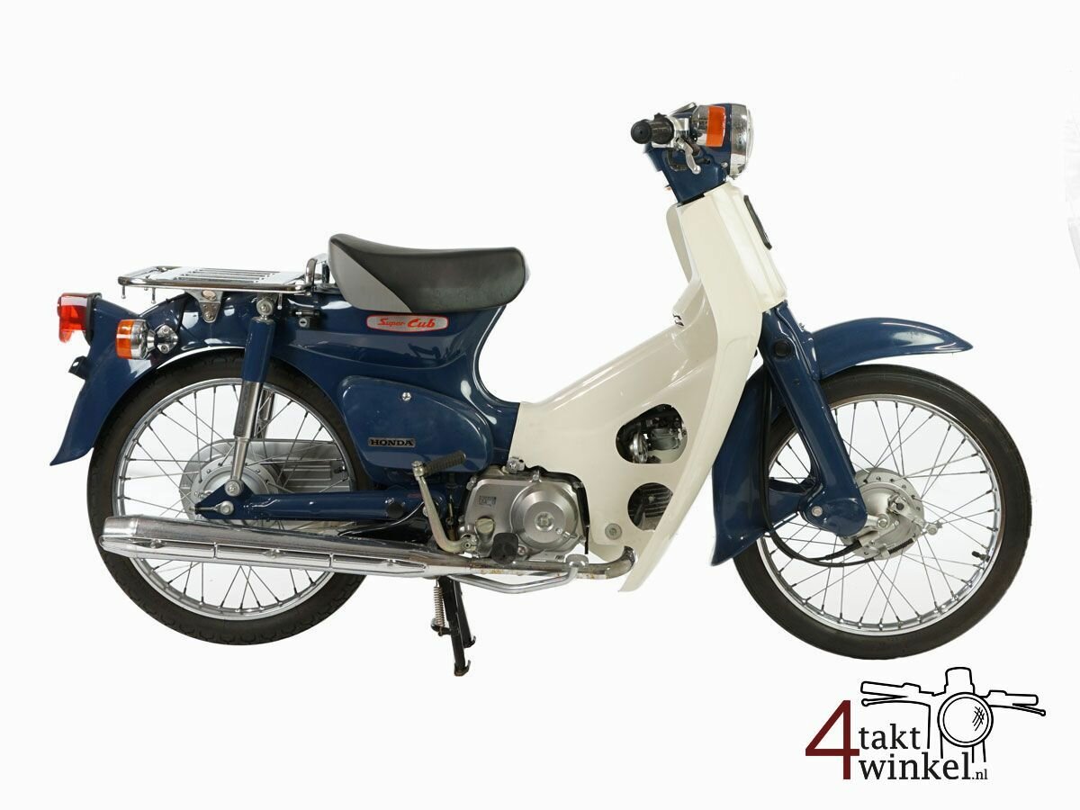 VERKOCHT  ! Honda C50 NT, blauw, 647km. Met kenteken !