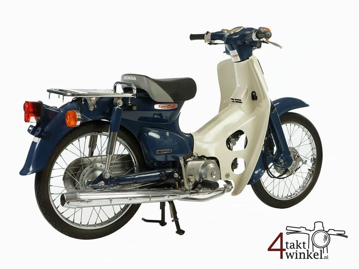 VERKOCHT  ! Honda C50 NT, blauw, 647km. Met kenteken !