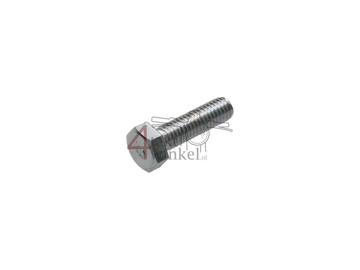 Bout zeskant, m6 x 22, sleutel 10, origineel Honda