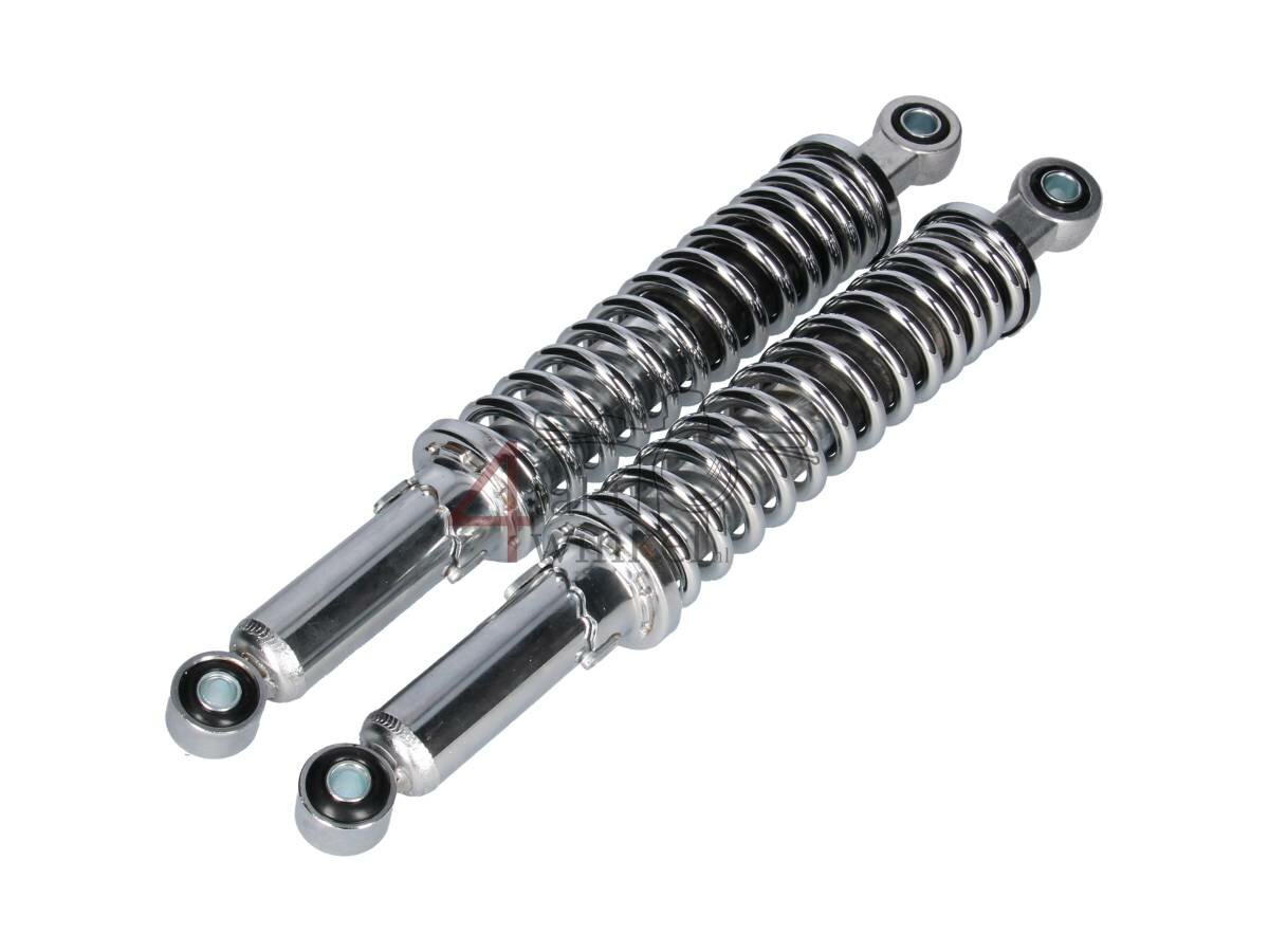 Schokbreker set 365mm, chroom 2e kans product