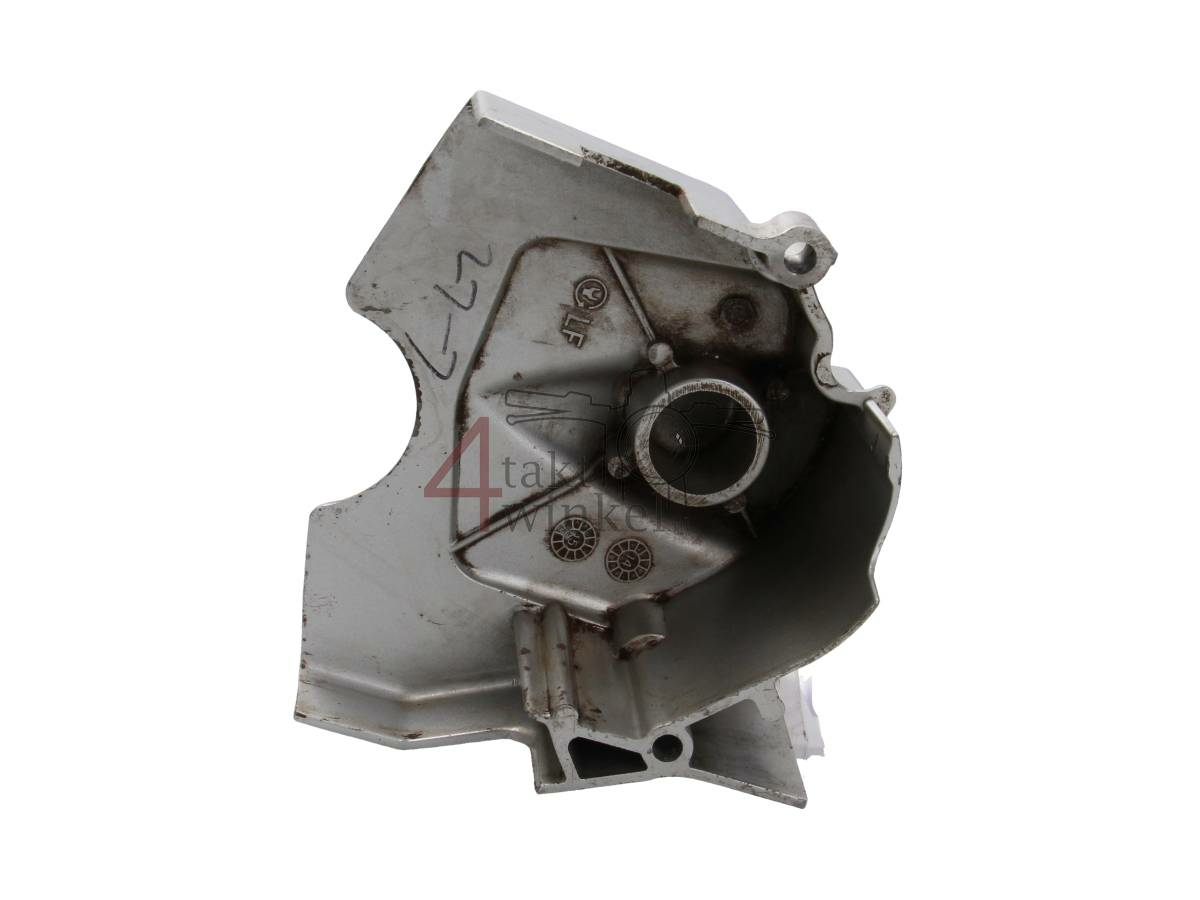 Tandwiel kapje, zilver, staande cilinder motorblok, Origineel Mash, gebruikt product