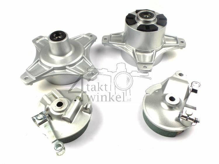 Naaf Dax set voor &amp; achter, zilver