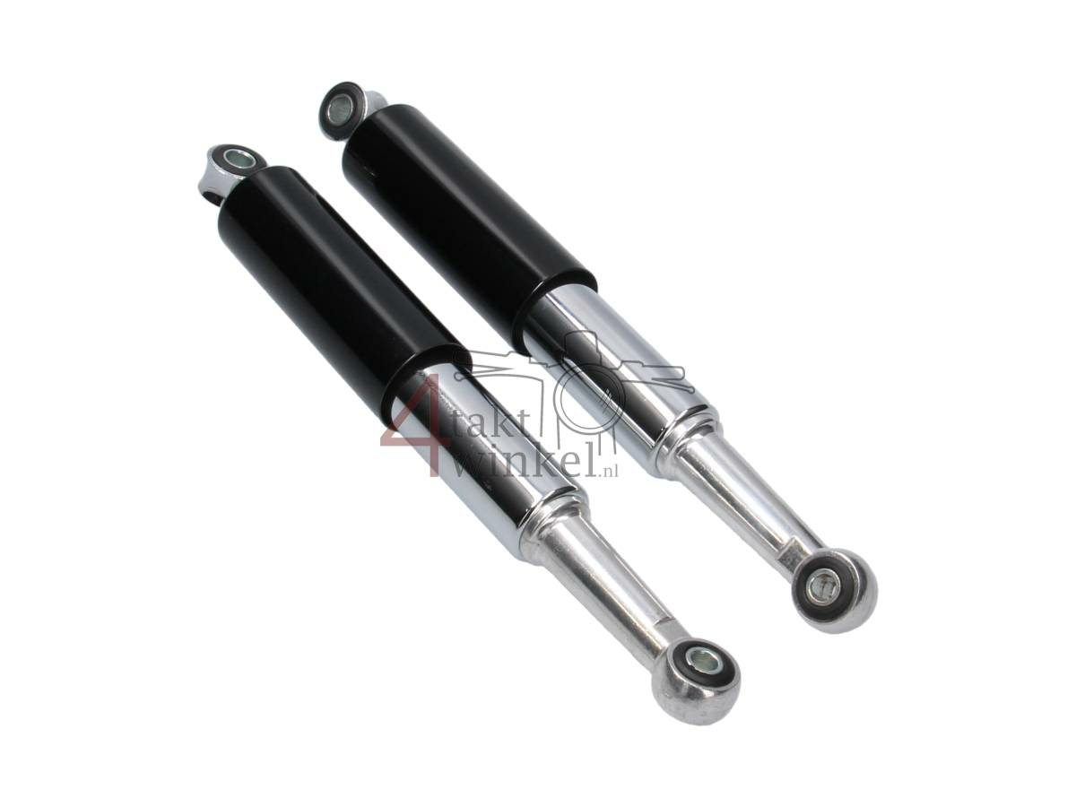 Schokbreker set, 325mm, zwart, chroom, C50, 2e kans product