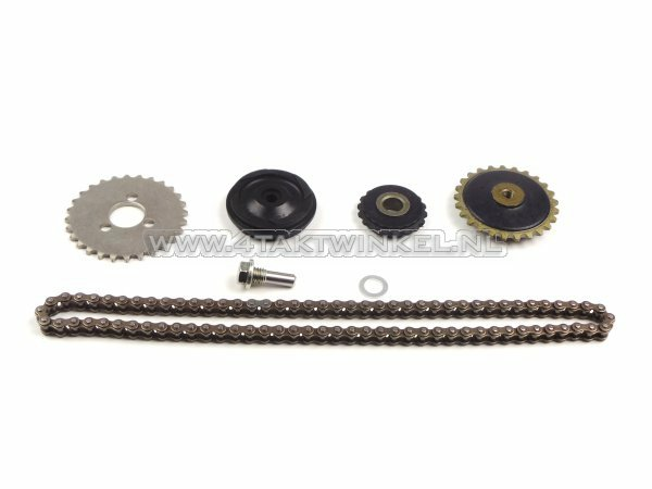 Distributieset, voor replica motorblokken, compleet