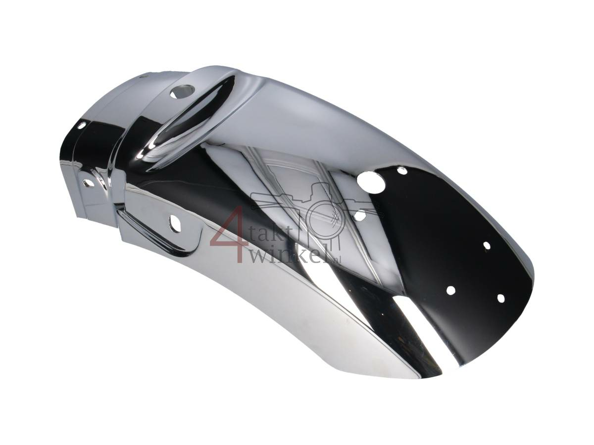 Rear fender, (chrome), OEM Hanway part