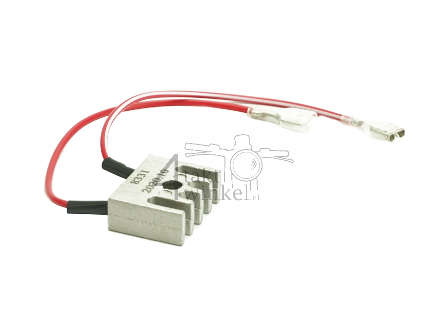 Gelijkrichter met draadjes