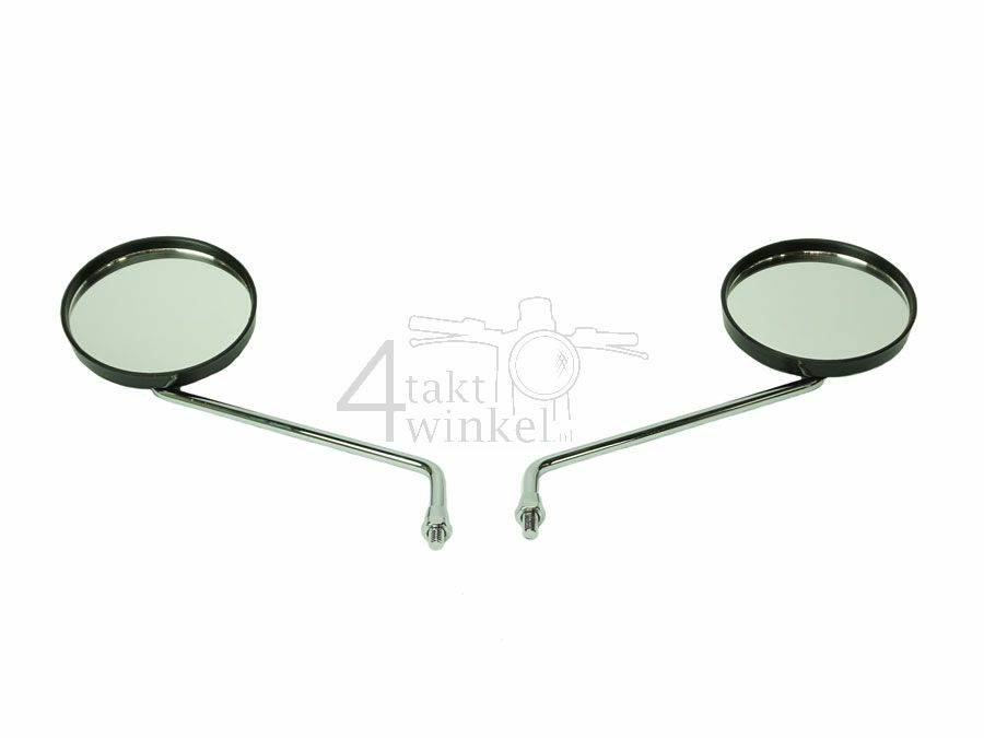 Spiegel set, universeel, m8 draad, rond