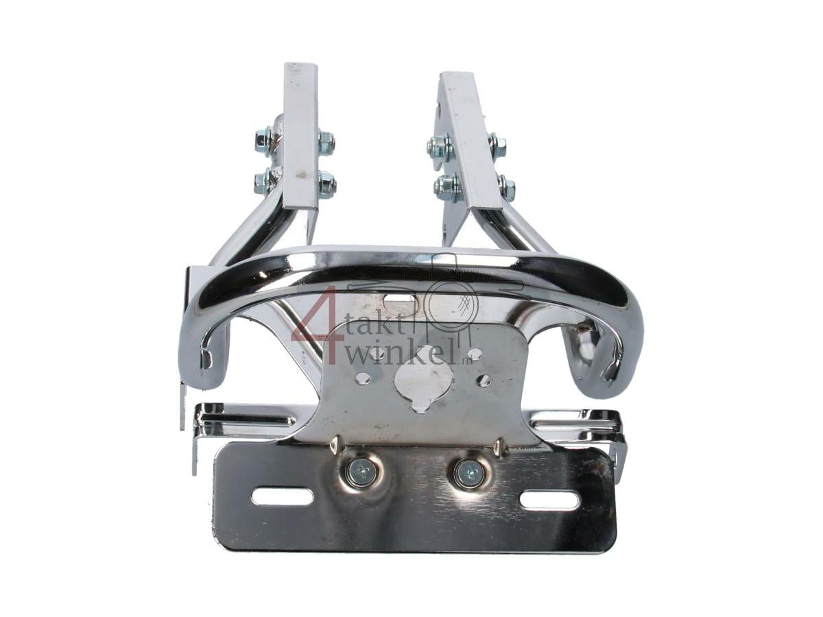 Rekje Monkey &quot;grab bar&quot; met lamp steun, chroom, 2e kans product