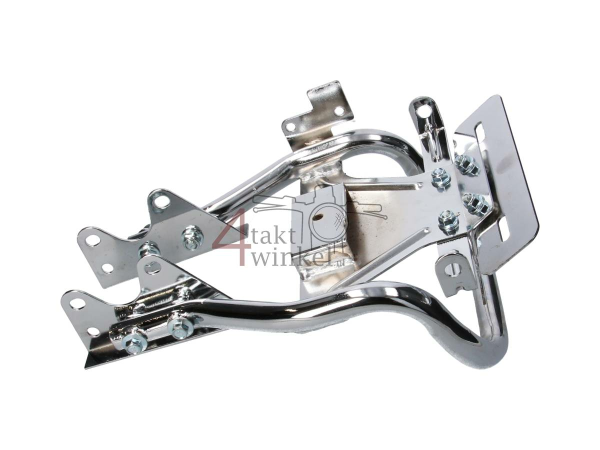 Rekje Monkey &quot;grab bar&quot; met lamp steun, chroom, 2e kans product