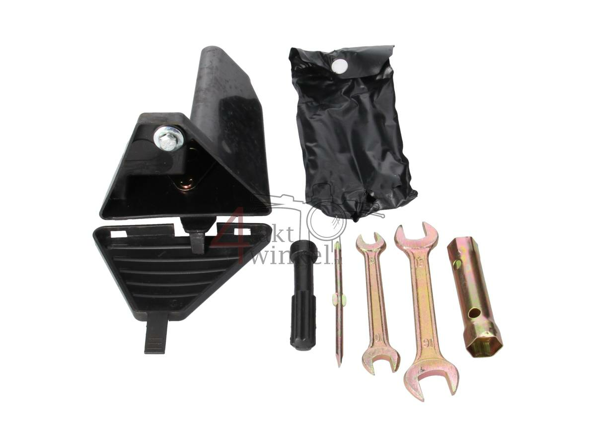 Gereedschapsbakje, compleet met toolkit, gebruikt product