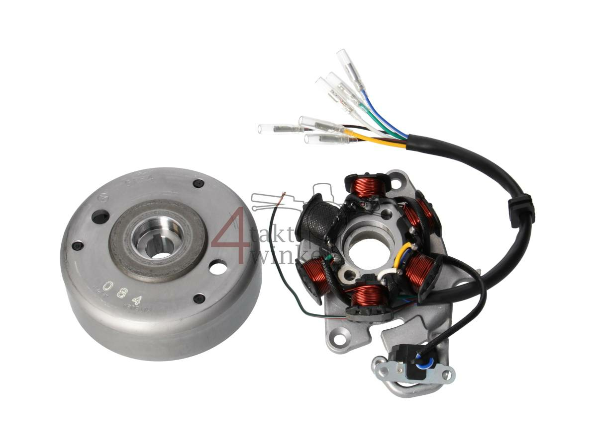 CDI ontsteking ombouw set &amp; 12 volt elektra, past op CB50, CY50