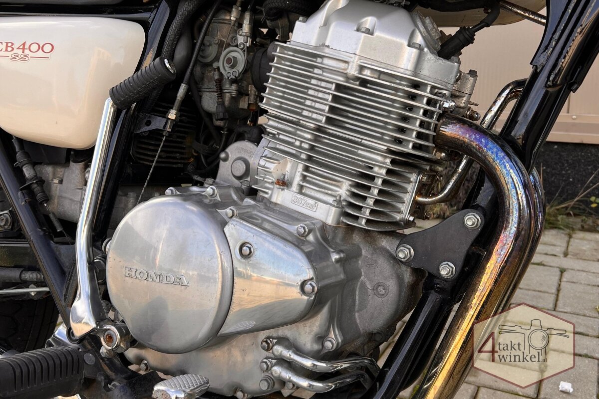 Honda CB400SS, Japans, Wit-Oranje, 10430km, 2005