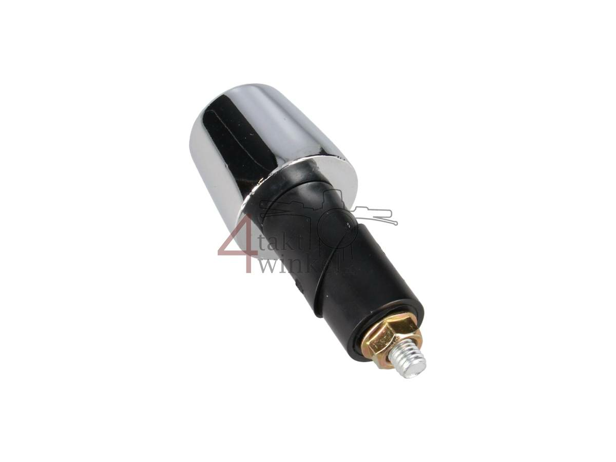 Stuur gewicht / balans, universeel, 22mm, chroom