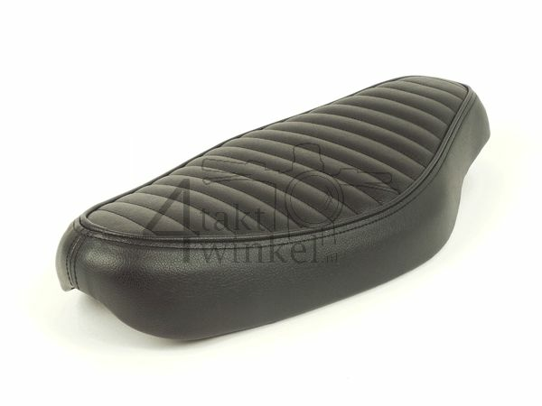 Buddy / zadel, C50 NT, C50 replica, Streetcub, lang, zwart