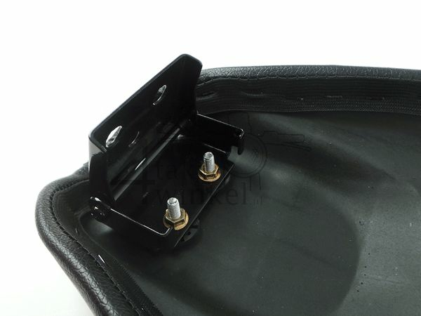 Buddy / zadel, C50 NT, C50 replica, Streetcub, lang, zwart