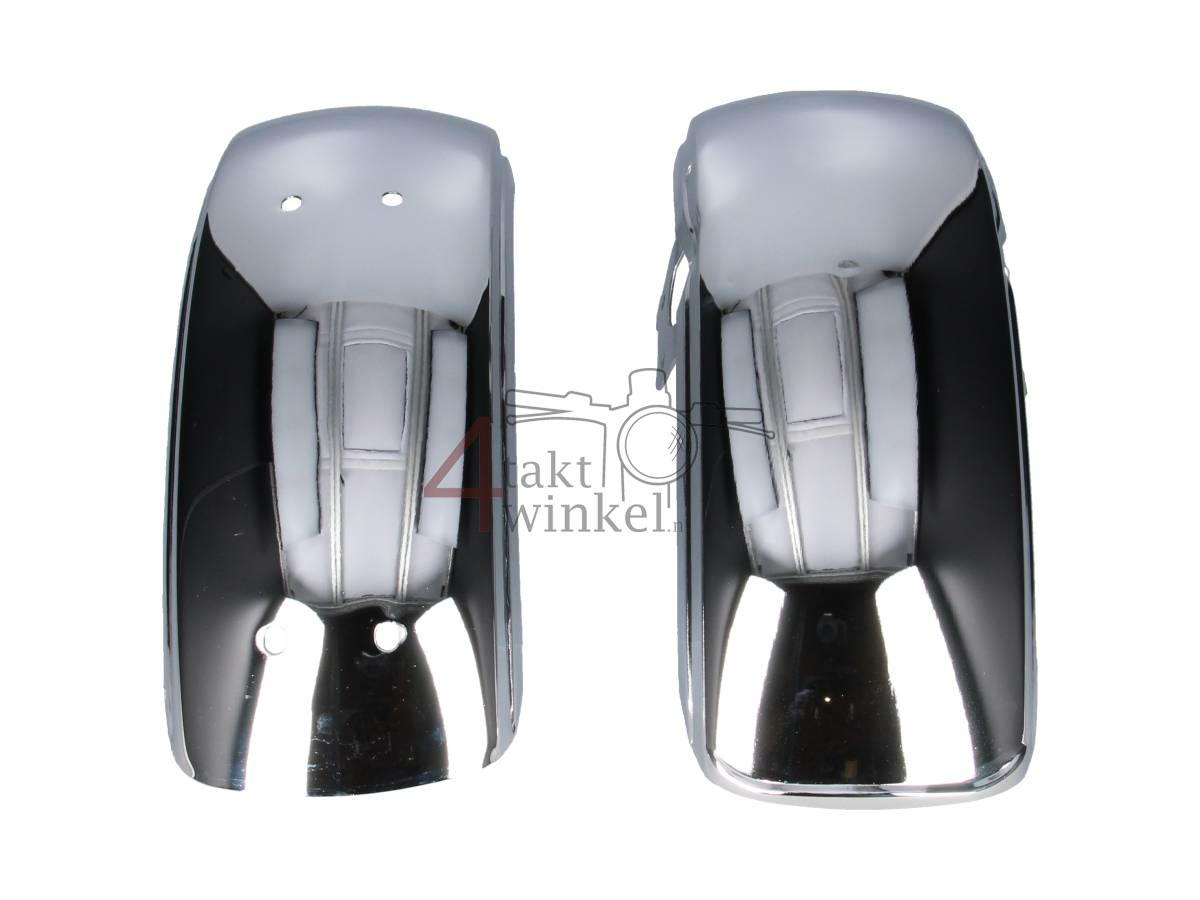 Spatbordset, past op Dax NT replica ab23 chroom, A-kwaliteit