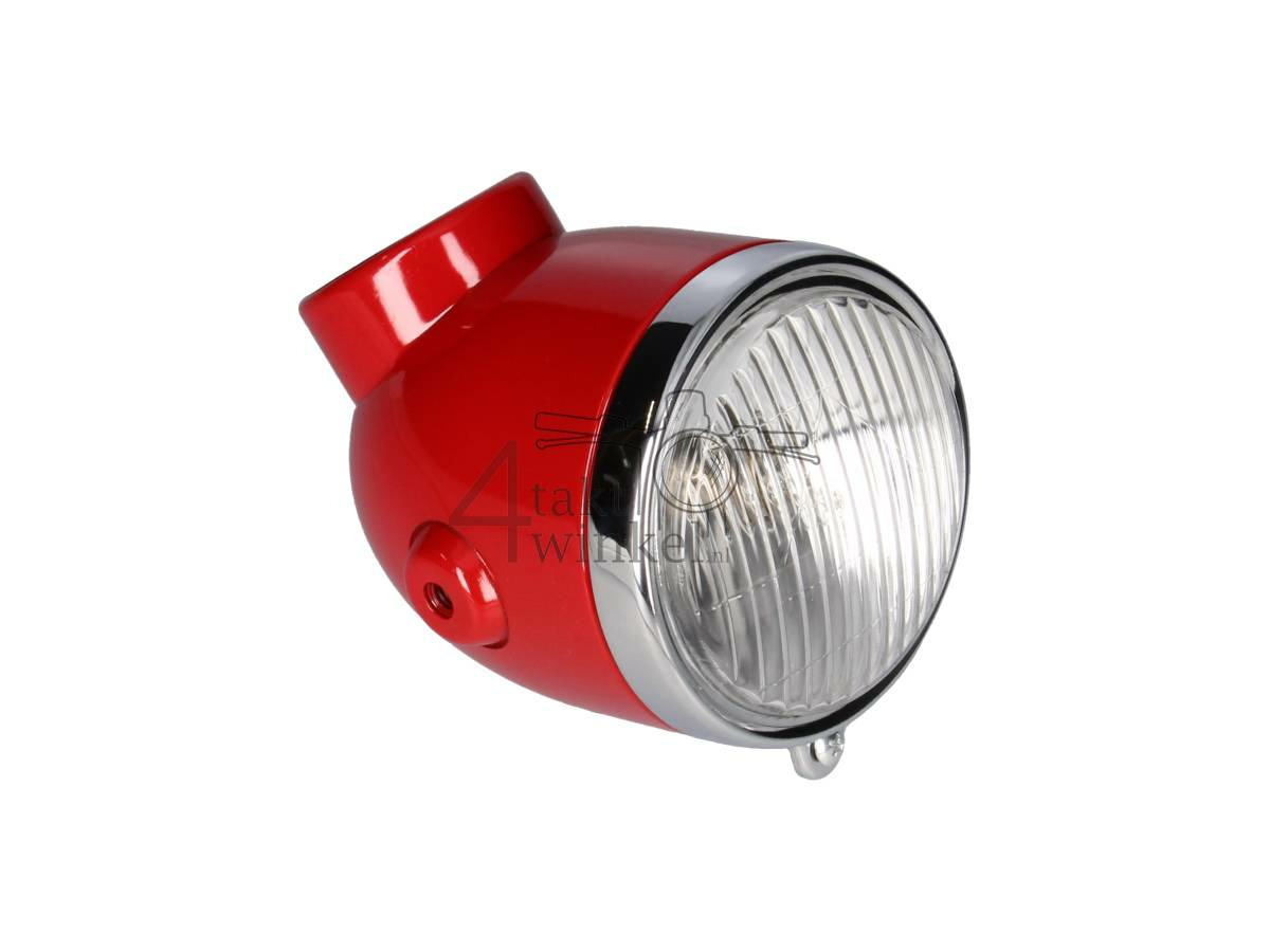 Koplamp compleet, rood, past op Monkey Z50a