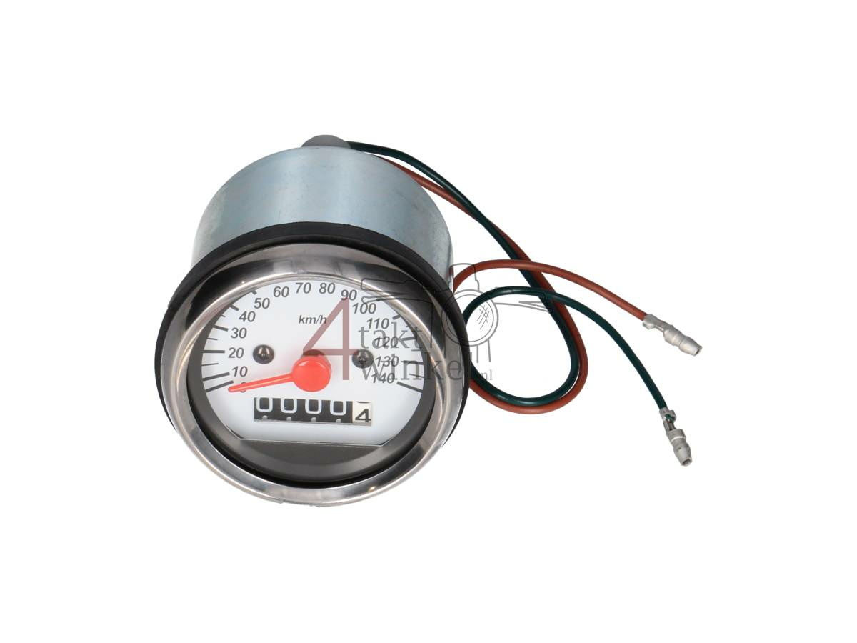 Teller Monkey tot 140 km/h, witte wijzerplaat, DRP