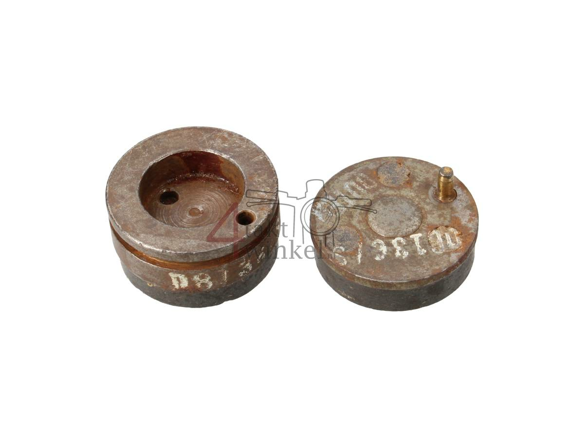 Remblokken CB50, CB125, SS50 met schijfrem, Origineel Honda, NOS