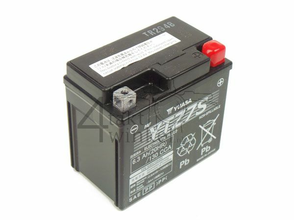 Accu 12 volt 6,3 ampere, Honda Zoomer, YTZ7S Yuasa