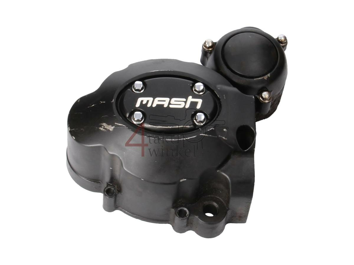 Carter, ontsteking kant, zwart, Staande cilinder motorblok, Mash, gebruikt product