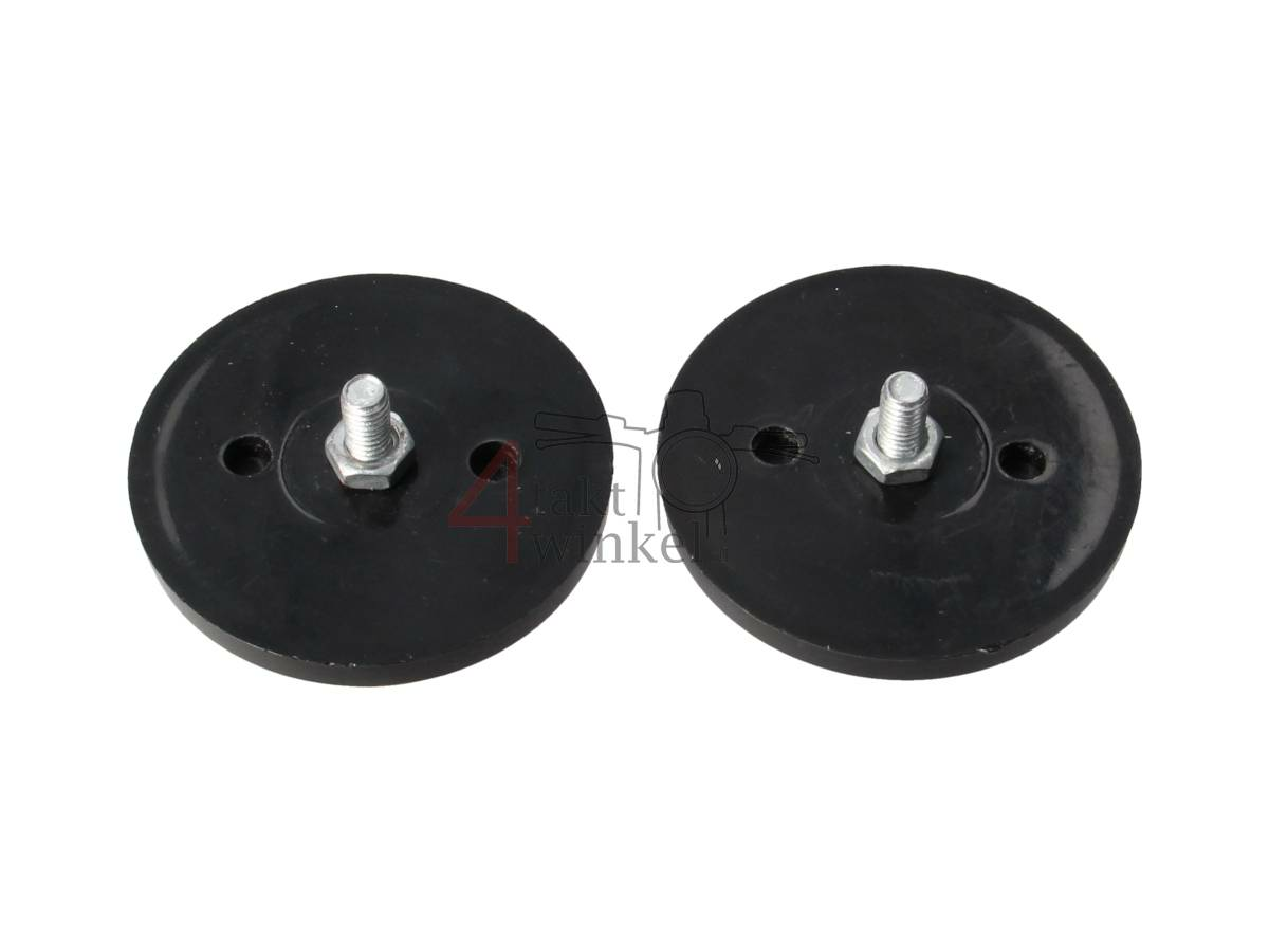 Reflector, rond, oranje, set van 2, gebruikt product