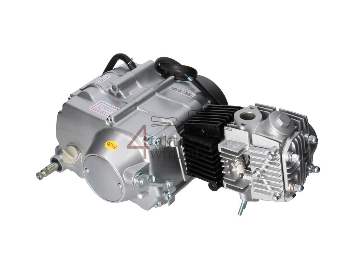 Motorblok,  85cc, handkoppeling, Lifan, 4-bak, zilver