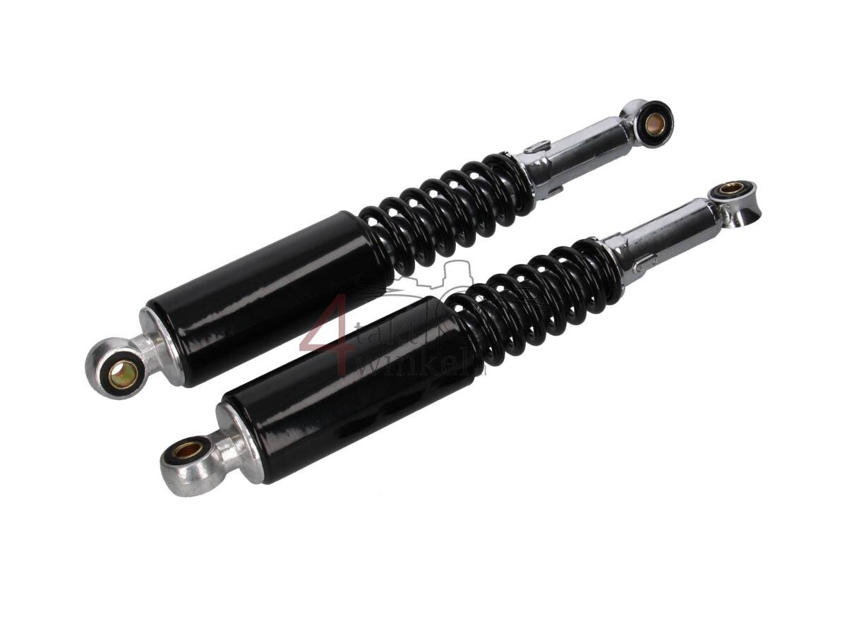 Schokbreker set 330mm bussen: zwart