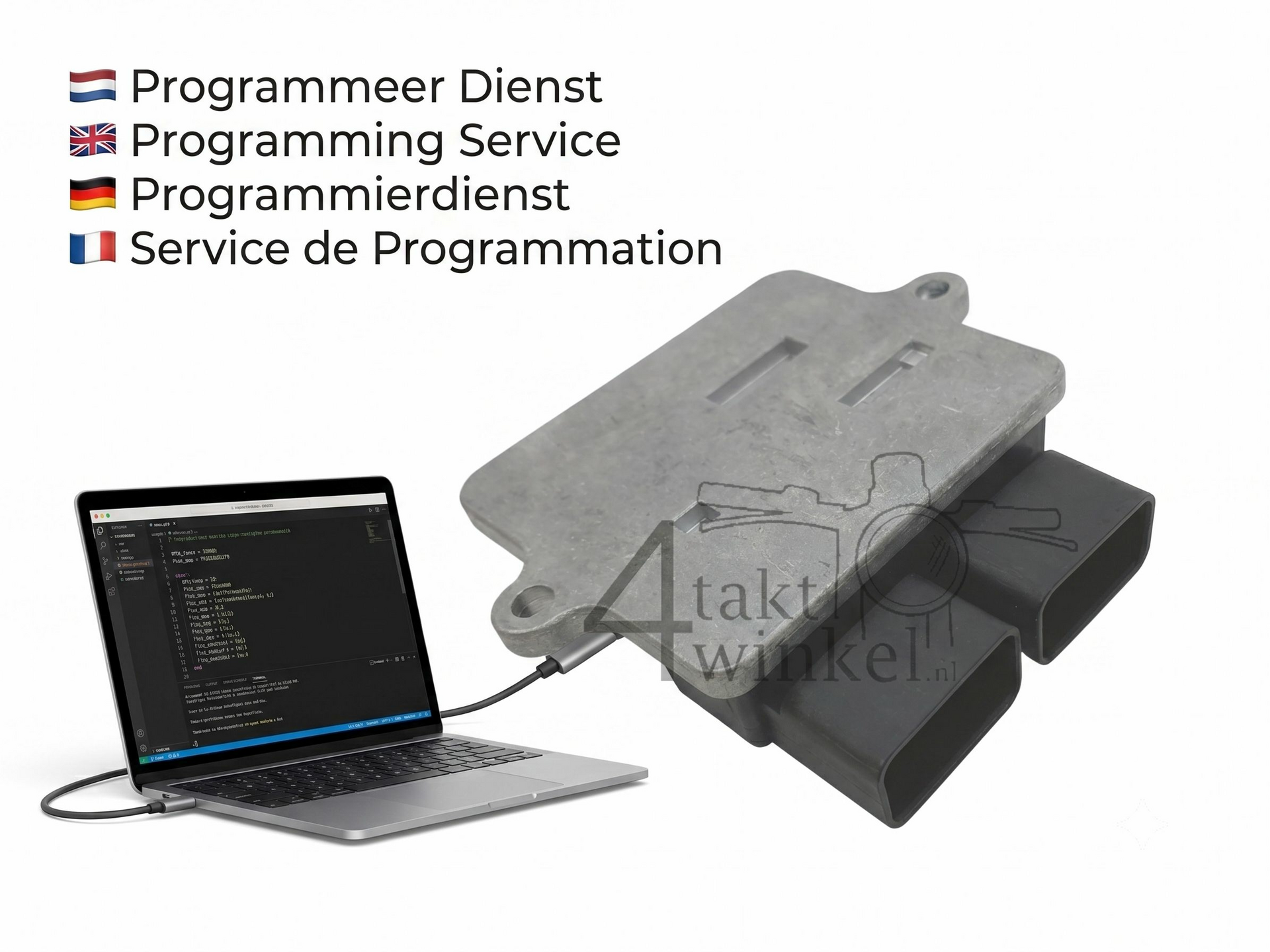 ECU Mash Fifty, Euro 5, onbegrensd, DIENST! her-programmeren