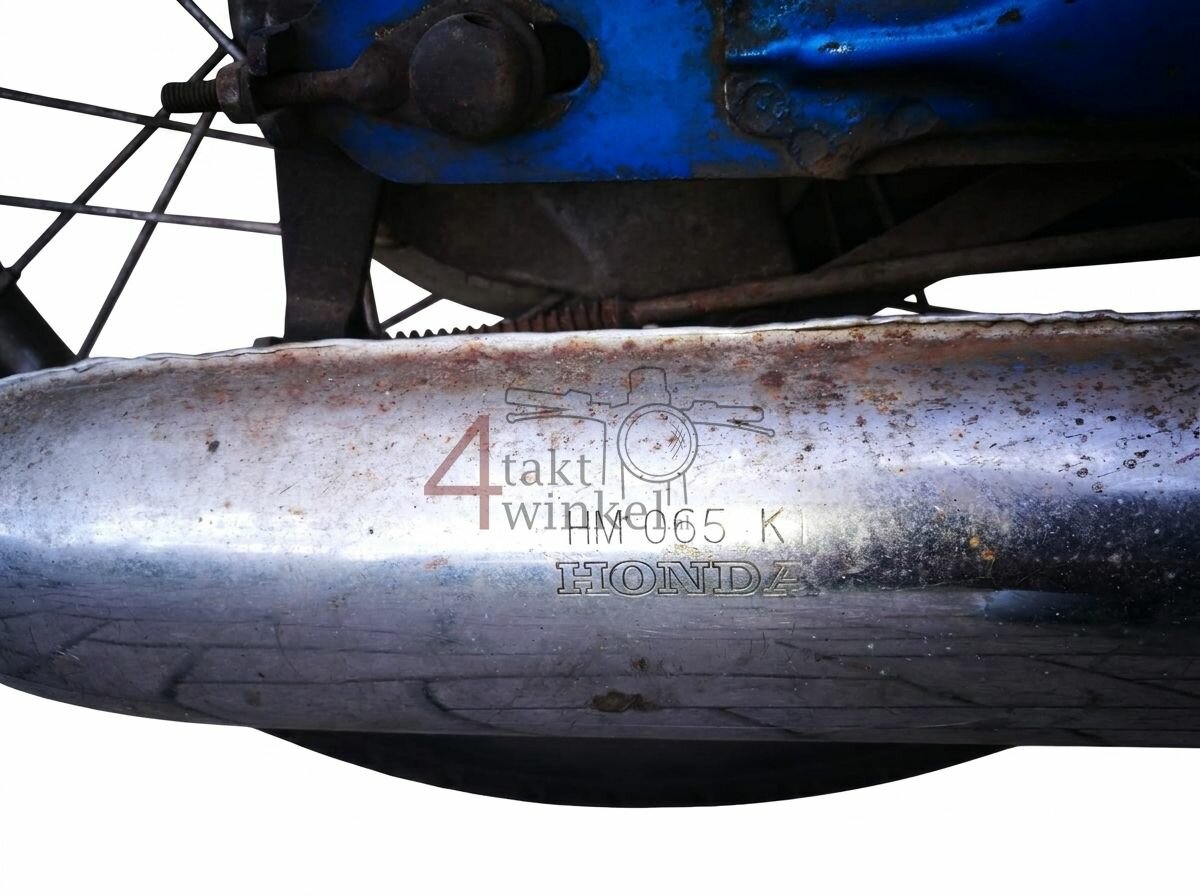 Honda CD50H, Blauw, projectbrommer 