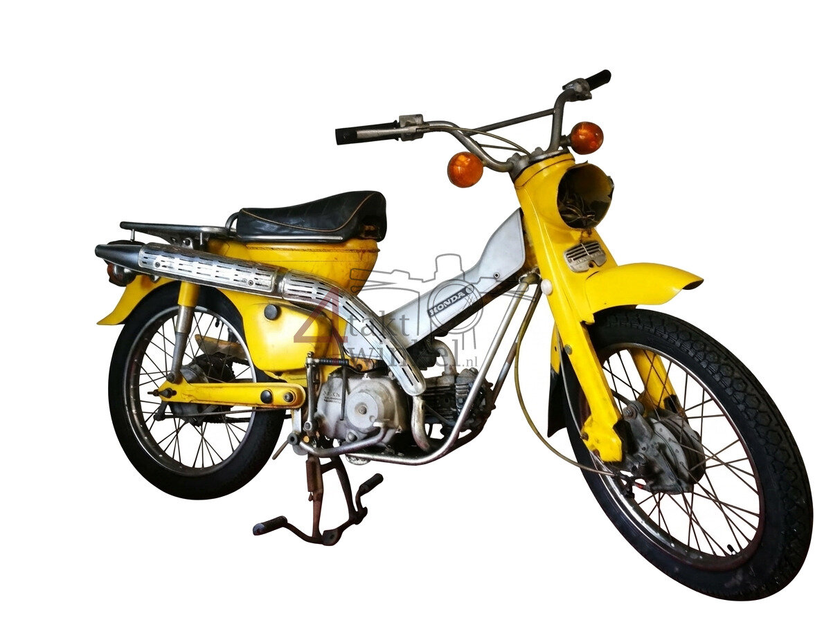 Honda CT50, Hunter Cub, geel, 13504km