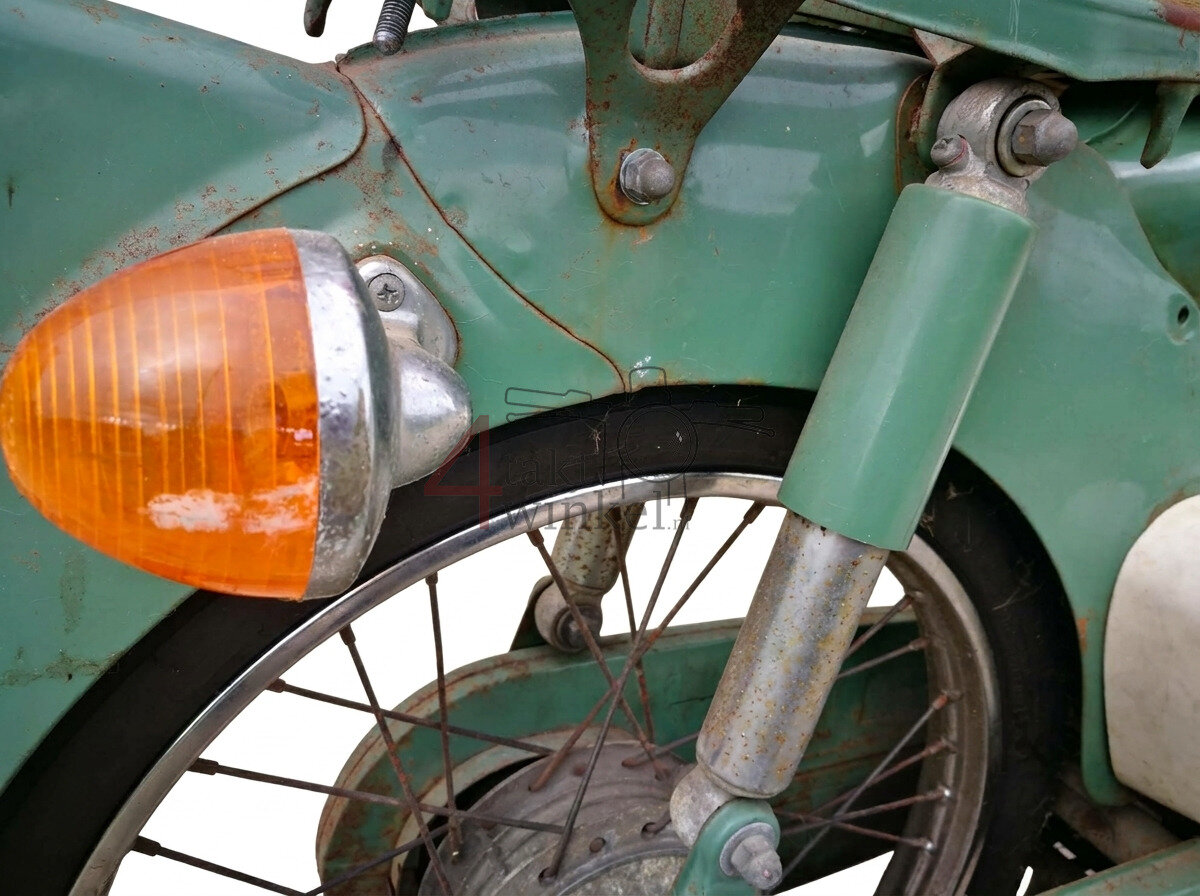 Honda C50M OT uit Frankrijk 3904 km