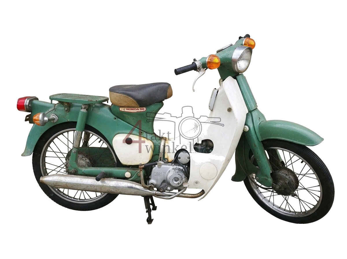Honda C50M OT uit Frankrijk 3904 km