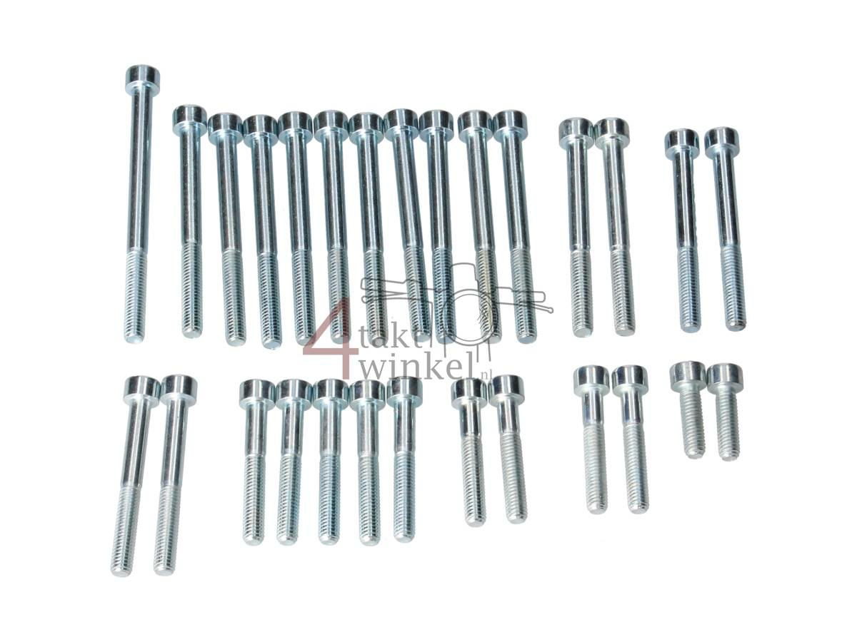 Bout motorblok set, inbus, past op SS50, CD50, C50