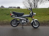 VERKOCHT Zhenhua Dax 50cc, EFI, Euro4, Grijs