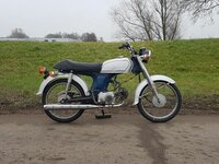 VERKOCHT! Honda CD50s benly Japans, 15868 km, met Kenteken