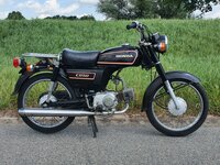 VERKOCHT! Honda CD50 benly Japans, Zwart, 35986 km