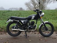 VERKOCHT ! Mash Fifty, 50cc, zwart, 3531km