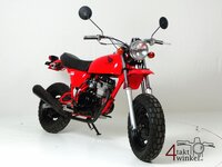 VERKOCHT ! Honda Ape, Japans, 4056 km, met kenteken