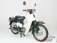 VERKOCHT ! Honda C50 NT Japans, groen, 6159 km
