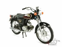 VERKOCHT! Honda CD90 Japans 12625 km, met kenteken