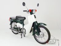 VERKOCHT ! Honda C50 NT Japans, groen, 6717 km